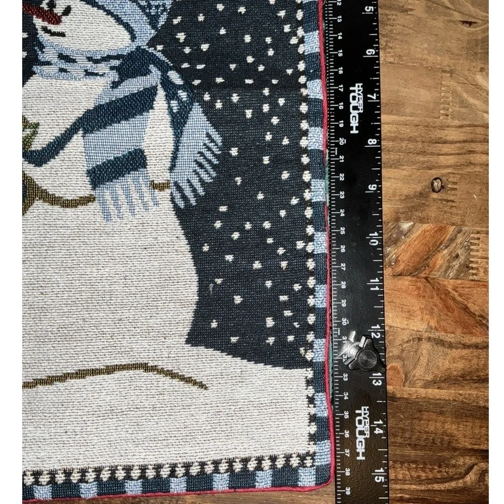 2 Christmas Tapestry Snowman & Birdhouse 15